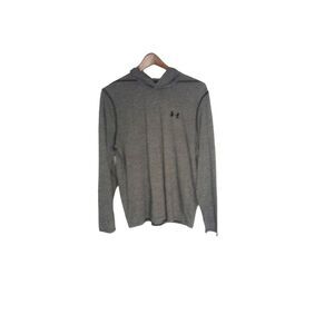 Under Armour Tech 2.0 Long Sleeve Hooded Tee Shirt.  Size L
